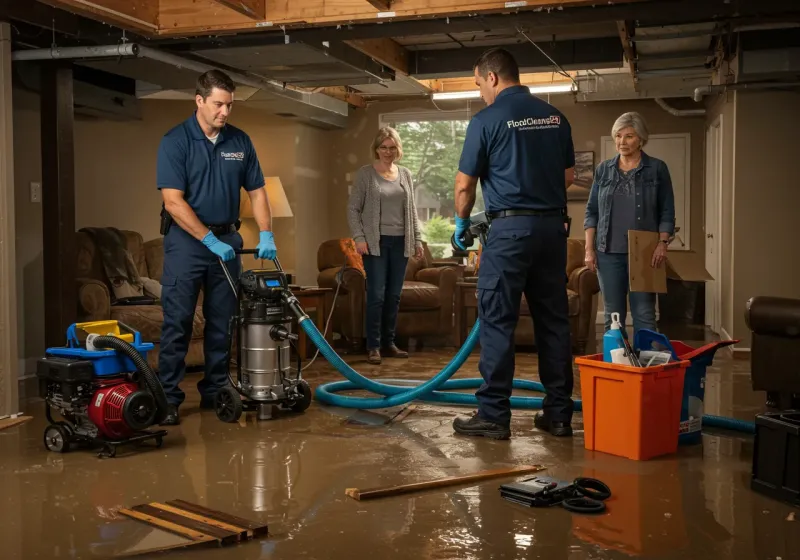 Basement Water Extraction and Removal Techniques process in Fort Dix, NJ